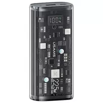 USAMS 10KCD18901(US-CD189) external battery (power bank) | 9000 mAh | 20W | USB-C, USB-A | black