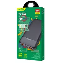 KAKU SIGA KSC-887 external battery (power bank) | 10000 mAh | 22.5W | USB-A, USB-C | black