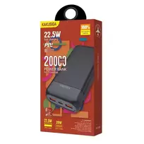 KAKU SIGA KSC-888 external battery (power bank) | 20000 mAh | 22.5W | USB-A, USB-C | black
