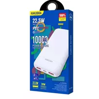 KAKU SIGA KSC-887 external battery (power bank) | 10000 mAh | 22.5W | USB-A, USB-C | white
