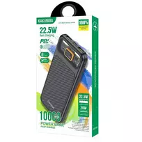 KAKU SIGA KSC-890 external battery (power bank) | 10000 mAh | 22.5W | USB-A, USB-C | black