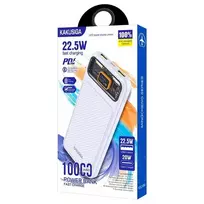 KAKU SIGA KSC-890 external battery (power bank) | 10000 mAh | 22.5W | USB-A, USB-C | white