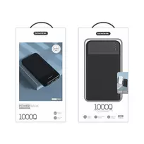 Sendem PK91 external battery (power bank) | 10000 mAh | 10.5W | Micro USB, USB-C, USB-A | black