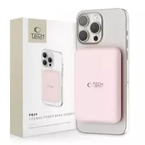 Tech-Protect LifeMag PB10 external battery (power bank) | 5000 mAh | 15W | USB-C, MagSafe | pink