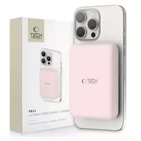 Tech-Protect LifeMag PB11 external battery (power bank) | 10000 mAh | 15W | USB-C, MagSafe | pink