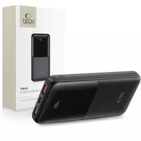 Tech-Protect PB01 external battery (power bank) | 10000 mAh | 22.5W | USB-A, USB-C | LED display | black