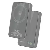 OEM Blavec BJ-04 Slim 13.5mm external battery (power bank) | 10000 mAh | 22.5W | USB-C, MagSafe | LED display | gray