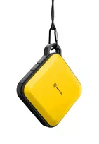 Tactical BadAss external battery (power bank) | 10050 mAh | 18W | USB-A, USB-C | LED flashlight, IP67 | yellow