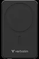 Verbatim Charge n Go Power Bank | 10,000 mAh | Wireless, MagSafe | black