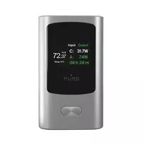 PURO Power Bank | 10,000 mAh | 45W | USB-A, USB-C | LED Display | gray