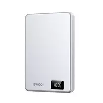 BWOO magnetic power bank P76 PD 20W 10000 mAh with digital display and USB-C port, black