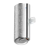 VEGER PlugOn (W0573P) Power Bank | 5,000 mAh | 12W | PD, QC | Lightning | silver