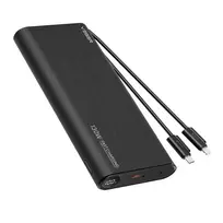 VEGER TCE130 (W2503) PD 130W Power Bank | 25,000 mAh | 130W | PD | USB-C, Lightning | Black