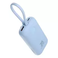 VEGER K1 (W1188) PD QC3.0 Power Bank | 10,000 mAh | 35W | PD, QC | USB-C, Lightning | blue