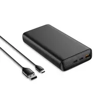 VEGER T100 (W2032C-100) Power Bank | 20,000 mAh | 100W | PD, QC | USB-A, USB-C | black
