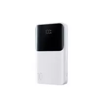 Joyroom JR-QP191 Star Series Mini Power Bank | 10,000 mAh | 22.5W | USB-A, USB-C | LED Display | White