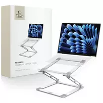 Tech-Protect ULS400 universal extendable laptop stand, up to 17" - silver