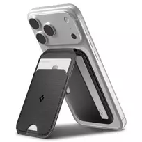 Spigen S314-2 SLIM FOLD TRIPOD MAGSAFE UNIVERSAL MAGNETIC CARD HOLDER - BLACK