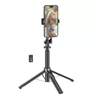 Hoco Selfie stick tripod with wireless remote control K21, black