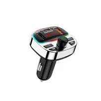 Dudao R2PRO+ Transmitter with PD25W Bluetooth 5.3 RGB Charging Ports – Black and Silver