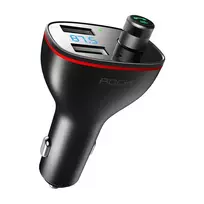 Rock FM Transmitter B300 MP3, Bluetooth - 2xUSB - black