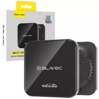 Blavec Wireless Carplay Android Auto Adapter BCP-01 - Bluetooth Wifi + USB cables Type C to Type C (CPAABCP01-BWB) black