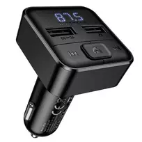 Borofone FM BC63 MP3 Selector Transmitter, Bluetooth - 2xUSB - black