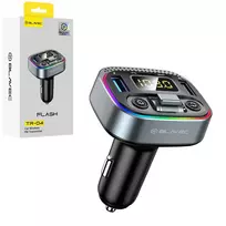 Blavec FM Transmitter Flash TR-04 MP3, Bluetooth - 2xUSB + Type-C - QC3.0 18W PD 30W (TFMFTR04-B) black