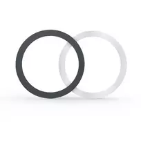 Tech-Protect MagMat MagSafe magnetic ring universal - black | silver (2 pcs.)