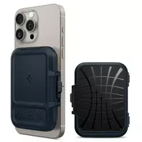Spigen LOCK FIT MAGSAFE UNIVERSAL MAGNETIC CARD HOLDER METAL SLATE
