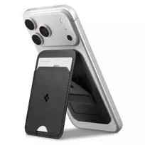 Spigen S314-3 SLIM FOLD TRIPOD MAGSAFE UNIVERSAL MAGNETIC CARD HOLDER - BLACK