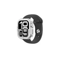 marka niezdefiniowana AmazingThing Titan Pro Metal Case for Apple Watch Series 11 46mm Aluminum - Silver