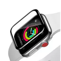 Baseus 5D SGAPWA4-E01 Tempered Glass Full Coverage with Frame for Apple Watch 1 | 2 | 3 38 mm Black