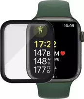 Fusion Accessories Fusion Nano 9H full coverage glass for Apple Watch 7 45mm, black