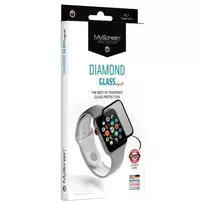 Myscreen Protector MS Diamond Glass Edge 3D 2.5D Apple Watch Ultra | Ultra 2 49mm silver