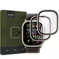 Hofi GLASS RING 2-PACK APPLE WATCH ULTRA 1 | 2 (49 MM) TITANIUM TEMPERED GLASS