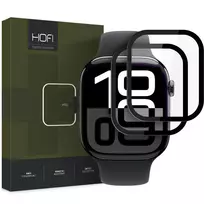 Hofi HYBRID GLASS HYBRID PRO+ 2-PACK APPLE WATCH 10 (46 MM) BLACK