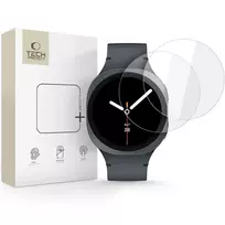 Tech-Protect TEMPERED GLASS FIT+ 2-PACK SAMSUNG GALAXY WATCH 8 (44 MM) CLEAR