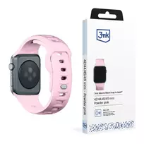 3MK Silicone Watch Strap for Apple Watch 42 | 44 | 45 | 49 mm - pink