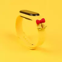Fusion Accessories Fusion Xmas Bells for Xiaomi Mi Band 3 | 4 in yellow