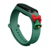 Fusion Accessories Fusion Xmas Bell for Xiaomi Mi Band 5 | Mi Band 6 green