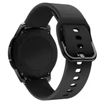 Fusion Accessories TYS smartwatch strap for Samsung Galaxy Watch 46 mm / Gear S3 | Silicone | black
