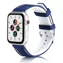Beline apple Watch Solid Silicone Strap 38|40|41mm Navy|White