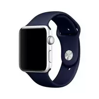Mercury silicon Apple Watch strap 38|40|41 mm blue|navy
