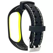 Beline sport Mi Band 3|4 black|lime strap