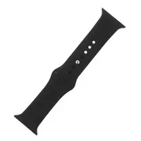Fusion Accessories smartwatch strap for Apple Watch (38/40/41 mm) | Silicone | black