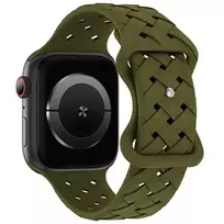 Beline Silicone Woven smartwatch strap for Apple Watch (38/40/41 mm) | Silicone | green