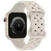 Beline Silicone Woven smartwatch strap for Apple Watch (38/40/41 mm) | Silicone | beige