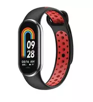 Beline mi Band 8 design black-red strap
