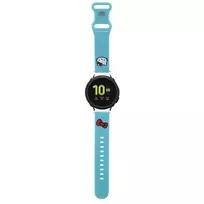 Hello Kitty Universal Elastic Band HKUWMSCHBLB Silicone Kitty Head blue|blue 20mm